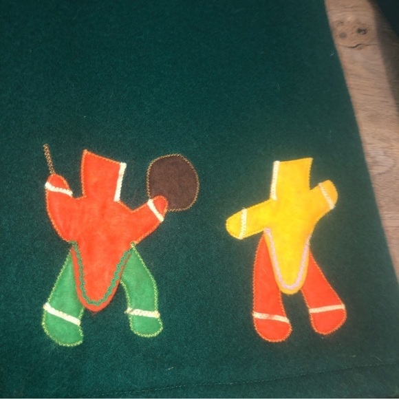 Vtg Inuvik Sewing Centre Wool & Coyote Fur Trim Hood Parka Emerald Green Sz 40 - Picture 8 of 15